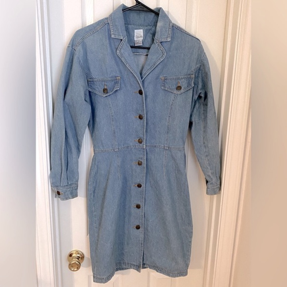 Vintage Styleworks Denim dress, Size 6, but fits more like a 4, Western wear